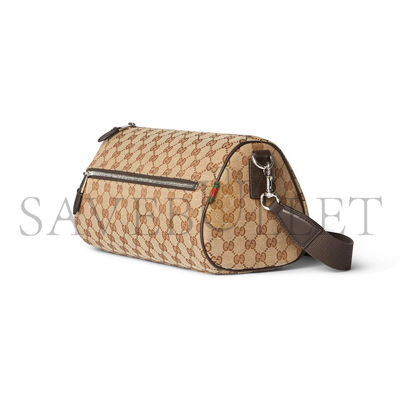 G*u*i gg canvas small cylinder bag 834455 (30*16*16cm)